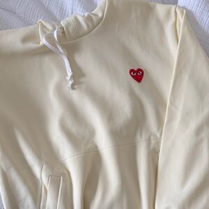 Comme des Garcons Play Cream Garment